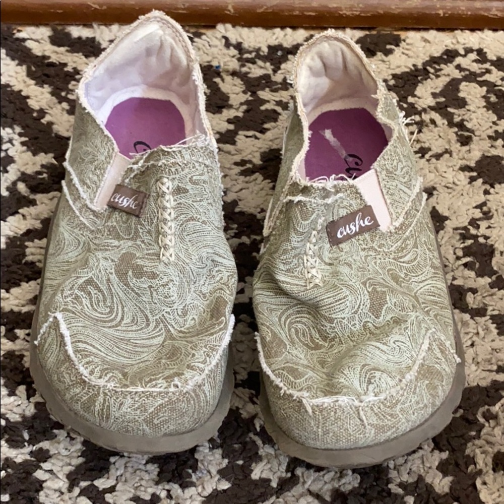 cushe paisley print shoes